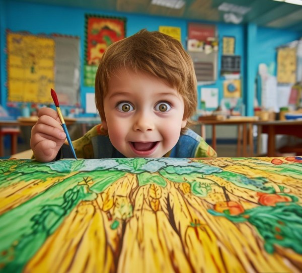 三年级上，画笔下的农业科普——我的农业主题绘画作品