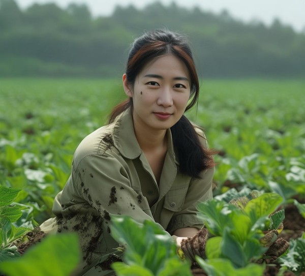 王美娜，微生物科技推广的田间行者与生态守护者