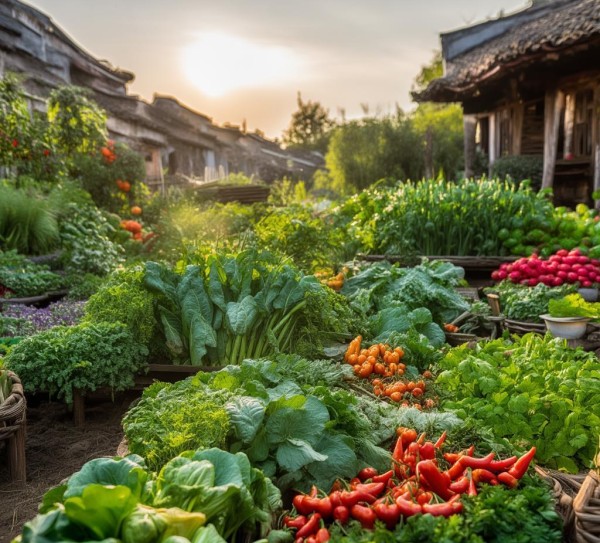 林州市小菜园农业产品丰富多样，传统蔬菜与特色作物结合，打造健康美味餐桌